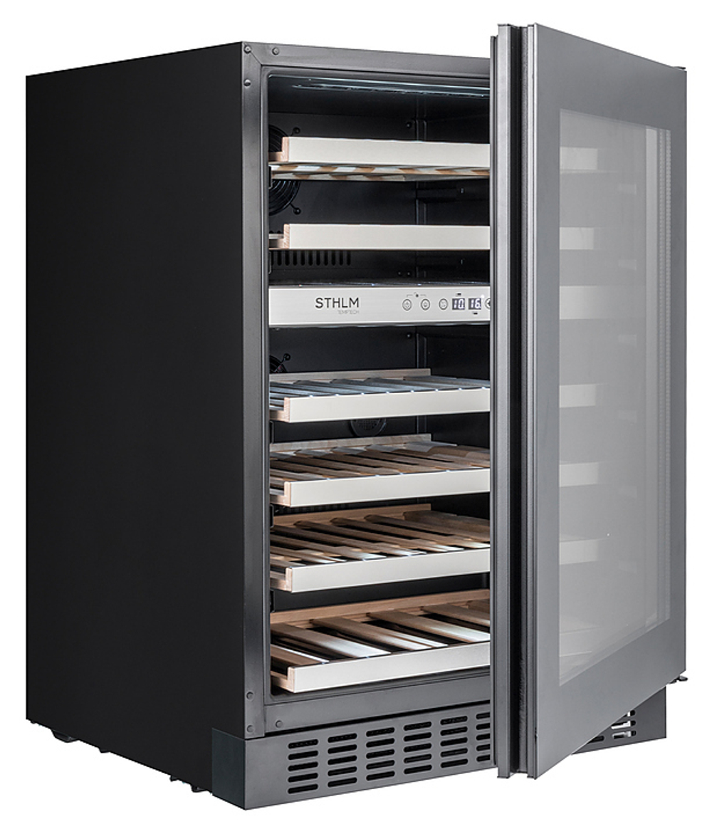 Винный шкаф Temptech STHLM STX60DRB черный