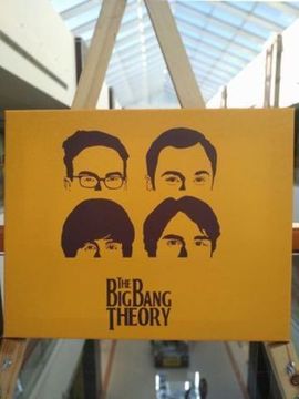 Картина на холсте "The Big Bang Theory" (50x50 см)