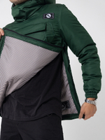 Анорак зимний мужской Город Горький зеленый