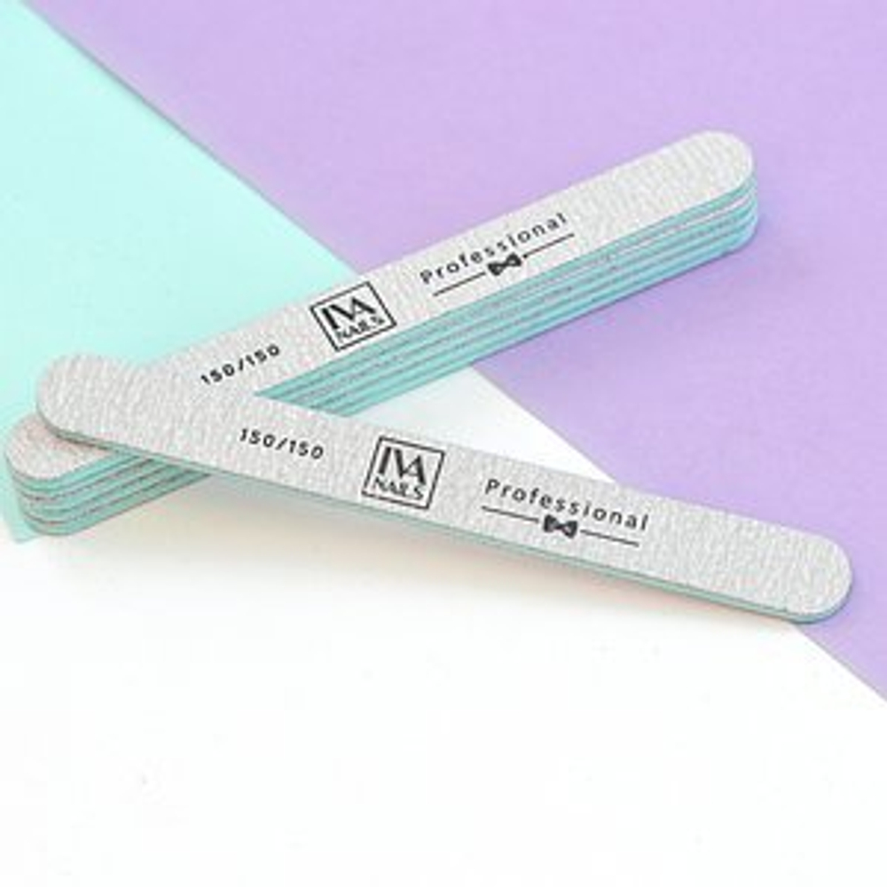Пилка "Овал" для ногтей 150/150, IVA NAILS