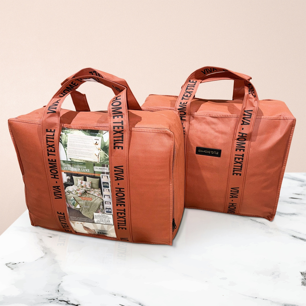 Комплект постельного белья Сатин Velouria Luxe с Одеялом VL013