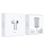 Bluetooth - гарнитура Borofone BW25, TWS вкладыши, BT5.3, 30/350mAh White