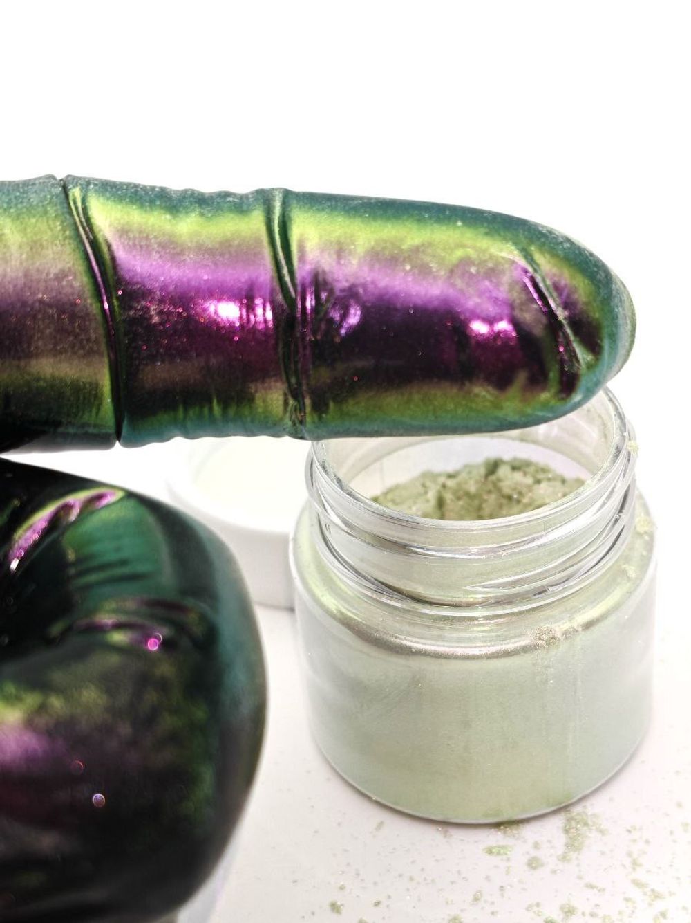 Хамелеон премиум ХАР04 - (Красный) – зелёный - золотой - белый - универсальный