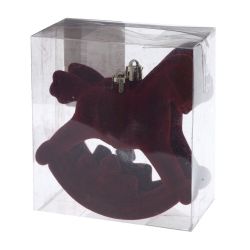 GAEM Набор из 2шт, Украшение новогоднее "Лошадка", L10 W5 H11 см