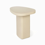 Кофейный столик Etmo диаметр 55 микроцемент, серый