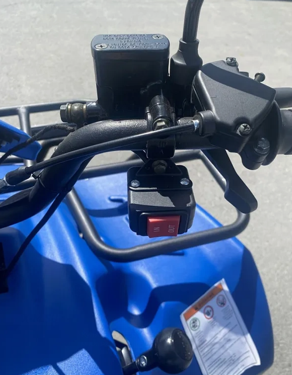 Квадроцикл IRBIS ATV 200U LUX (+лебедка)