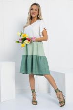 Платье Летний поцелуй (зеленое) П15791-12М LT Collection