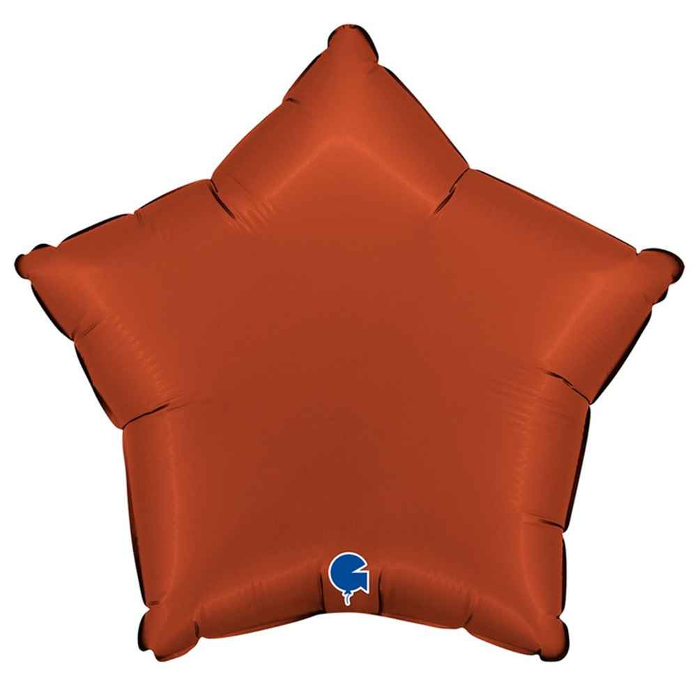 Шар фольгированный Звезда 46 см (Красный)