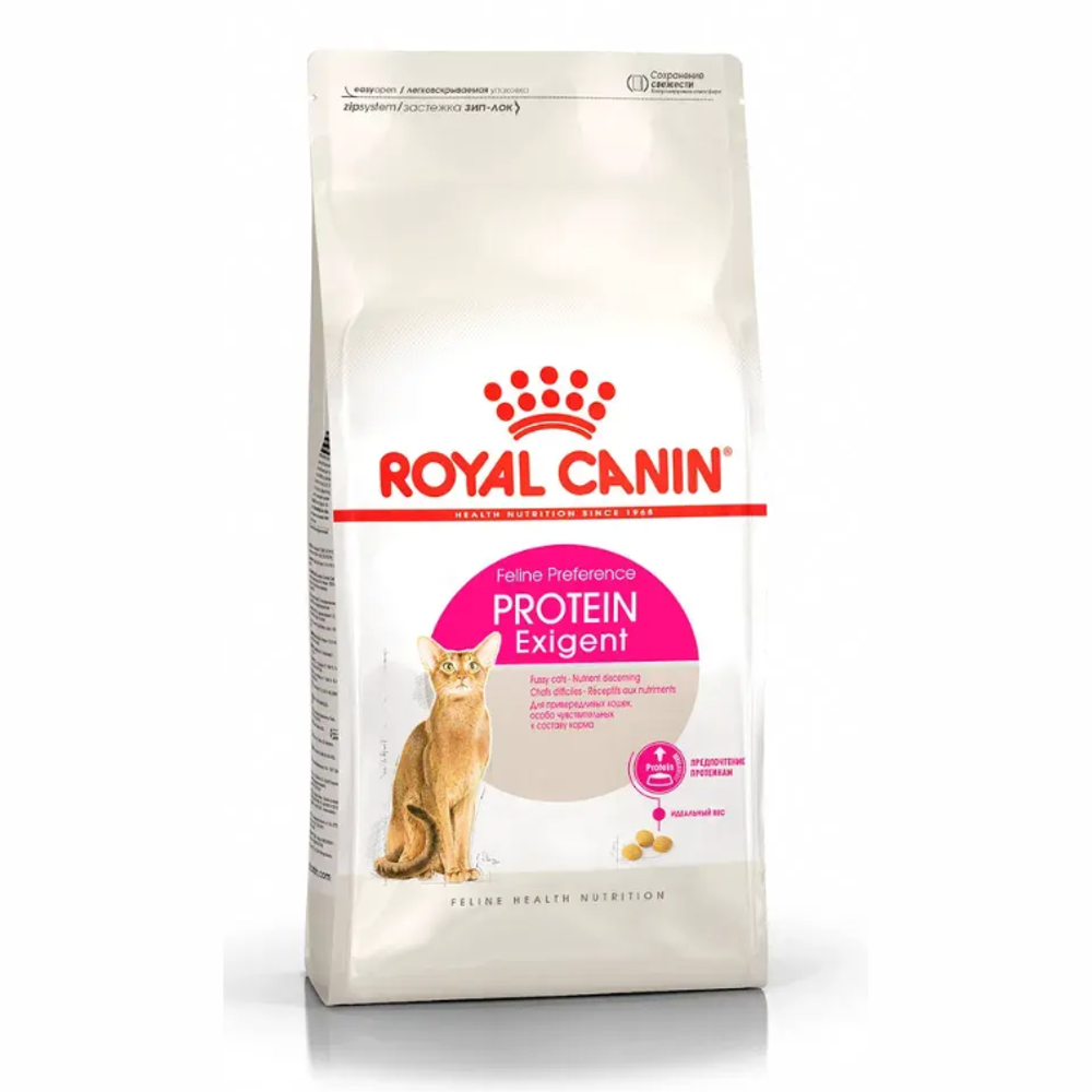 Royal canin protein exigent 400 г сухой корм для кошек, привередливых к составу продукта 1х12