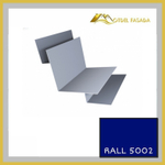 Угол внутренний (вид 2) сложный RALL 5002-Ультрамариновый синий 0,45мм 2м