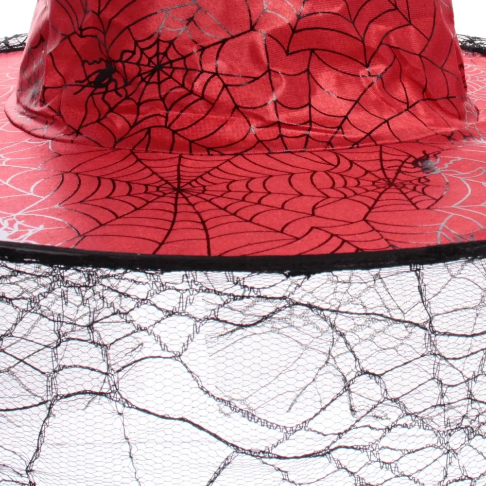 Шляпа карнавальная «Ведьма с пауками», микс