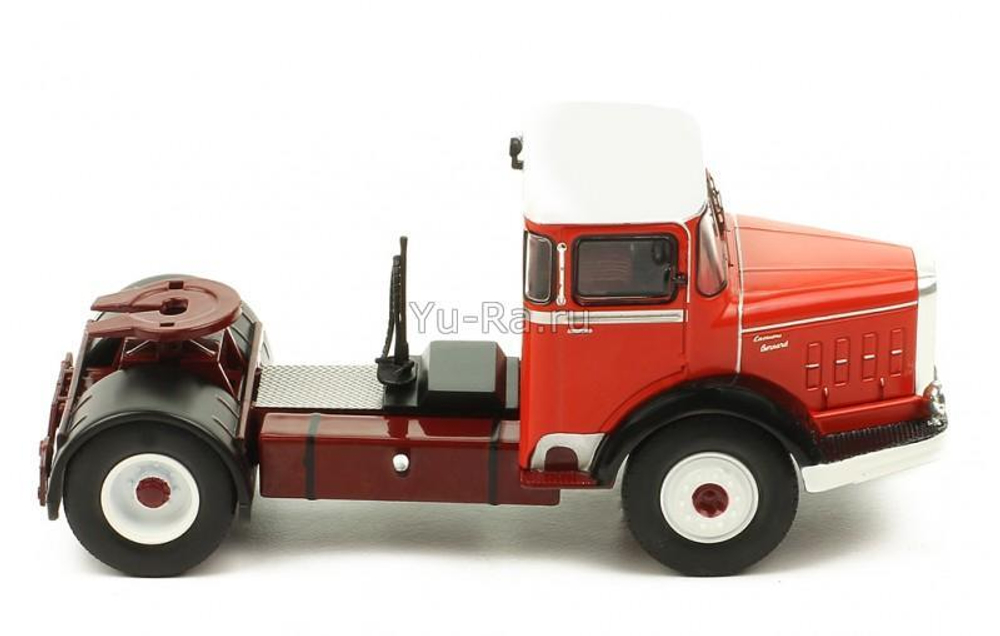 Bernard 150 MB седельный тягач 1951 red-white IXO 1:43