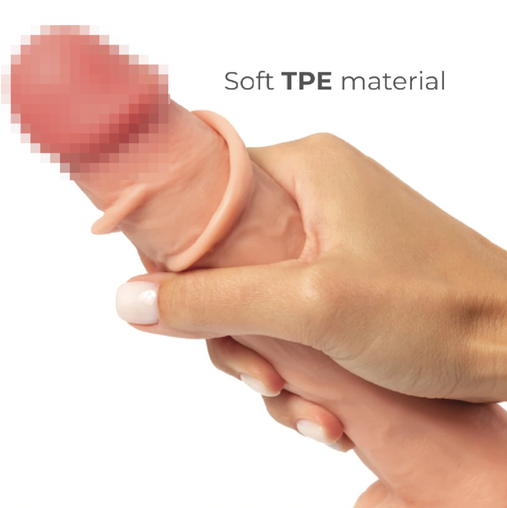 Фаллоимитатор Iapetus с подвижной кожей Fantasy Toys 23 см