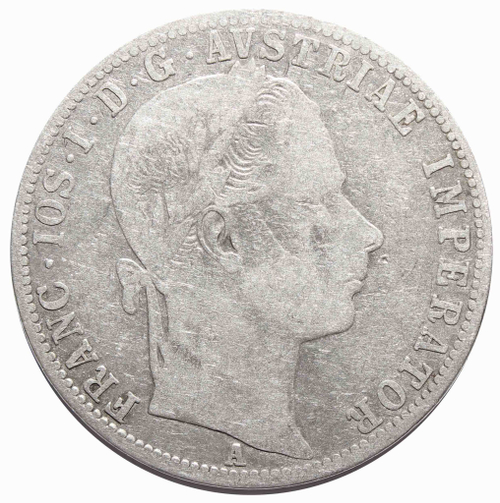 1 флорин 1864 год, Австрия. VF