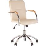 Кресло оператора Nowy Styl "Samba GTP", CH, кожзам бежевый (ПОД ЗАКАЗ)