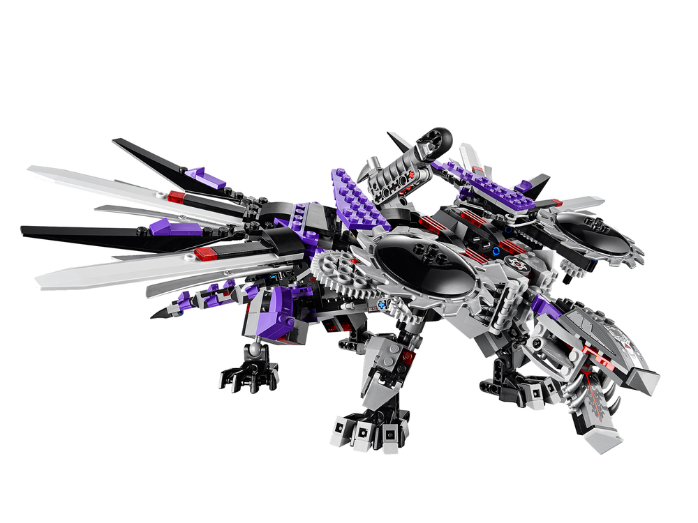 LEGO Ninjago: Дракон-ниндроид 70725 — Nindroid MechDragon — Лего Ниндзяго