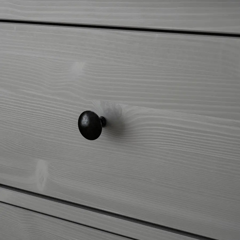 Комод - IKEA HEMNES/ХЕМНЭС ИКЕА, 96х50х160 см, серый