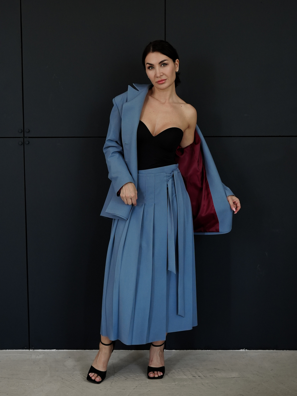 Пиджак "Подруга гениальной женщины" оверсаййз