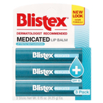 Blistex, заживляющий бальзам, защита губ с солнцезащитным фильтром, SPF 15, классический, в упаковке 3 бальзама по 4,25 г (0,15 унции)