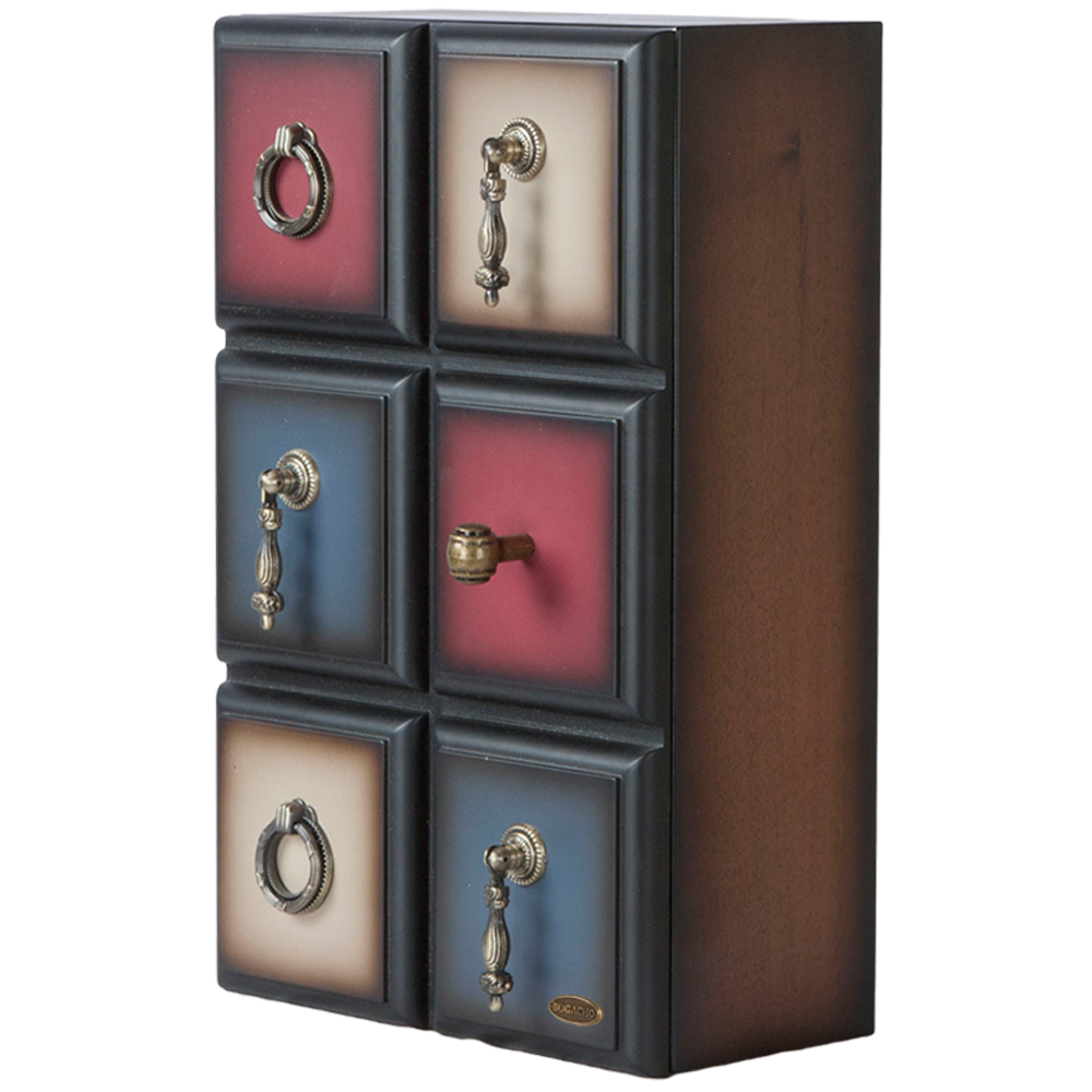 Полка - ключница Пандора Орех Mix