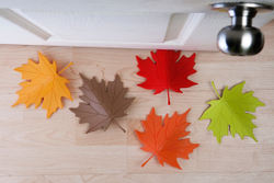 Подпорка для двери autumn красная