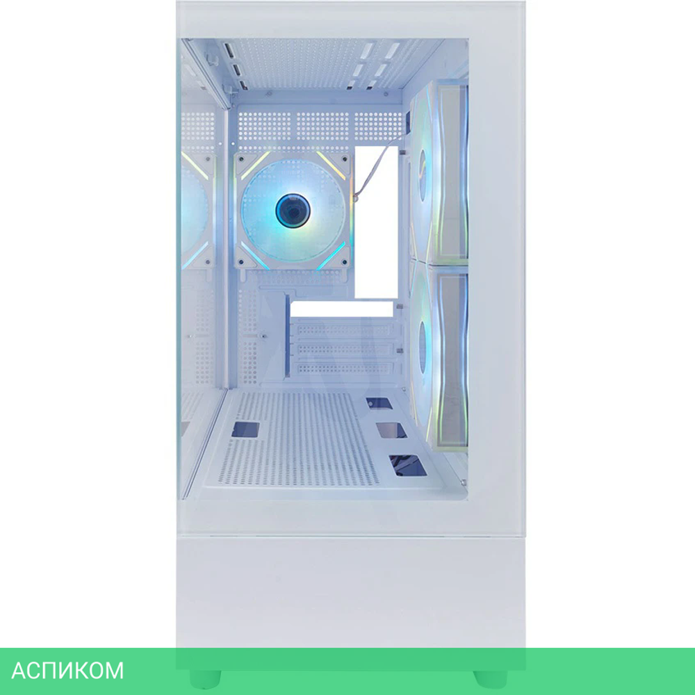 Корпус 1stPlayer Mi5 без БП White (Mi5-WH-2FC7R-W-1FC7-W)