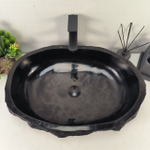 Раковина из андезита Erozy Black EA-65001 63*43*15 0039