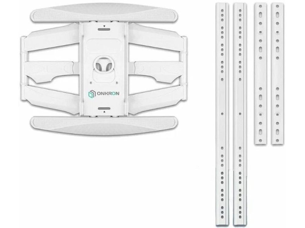 Наклонно-поворотный кронштейн Onkron M6L белый
