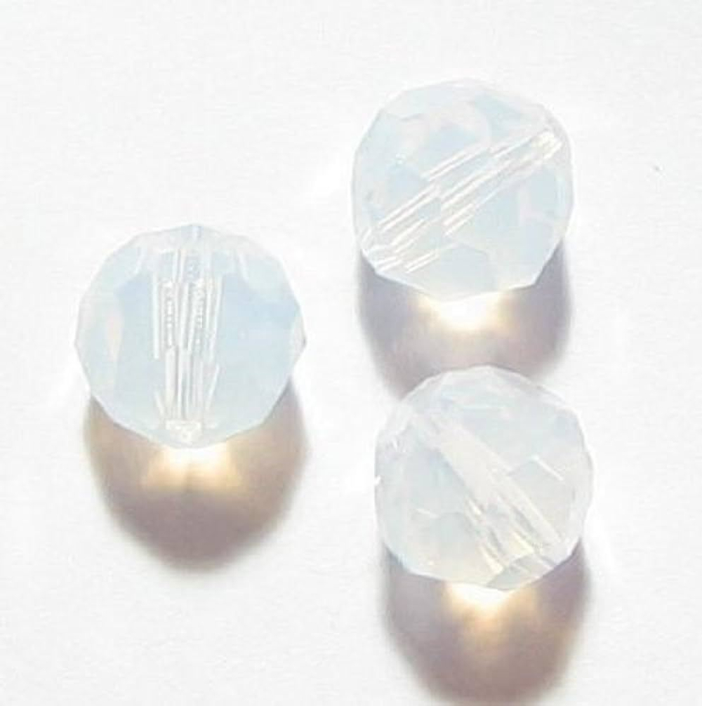 evoli 5000 Round Bead -White Opal