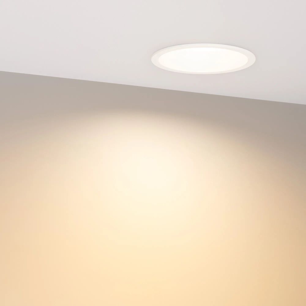 Светильник MS-BREEZE-BUILT-R104-12W Warm2700 (WH, 90 deg, 230V) (Arlight, IP20 Металл, 5 лет) 054714