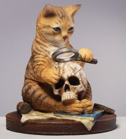 Veronese WS-1354 Статуэтка «Кот ученый»