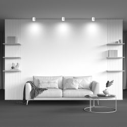 Светильник потолочный Maytoni Hoop C086CM-GX53-MRD-W