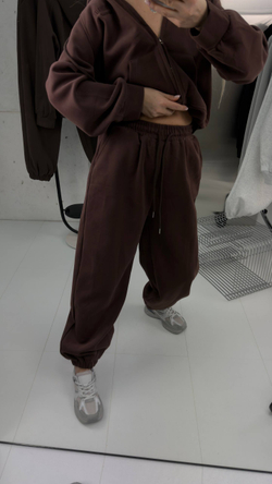 Костюм женский арт. 892 цвет "коричневый"