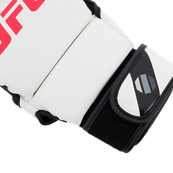 UFC Перчатки MMA для спарринга 8 унций белые S/M