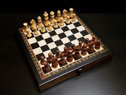 Шахматы "Элеганс" средние (2812.WF.BLK) 4