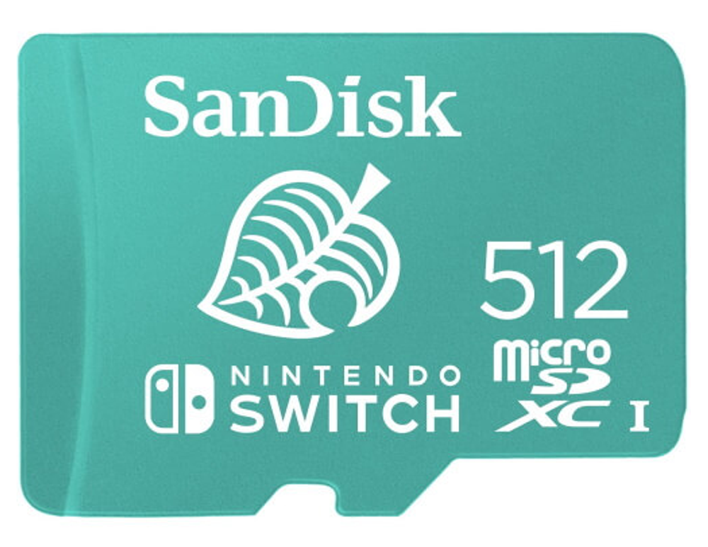 Карта памяти MicroSDXC 512GB SanDisk SDSQXAO-512G-GN3ZN