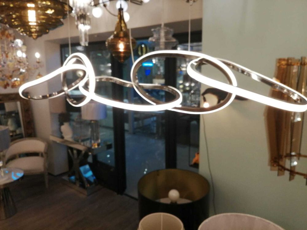 Люстра 8921P/5 nickel