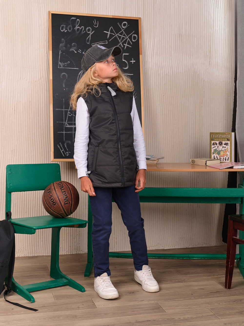 Жилет детский  SCHOOL черный