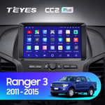 Teyes CC2 Plus 9"для Ford Ranger 3 2011-2015+CANBUS