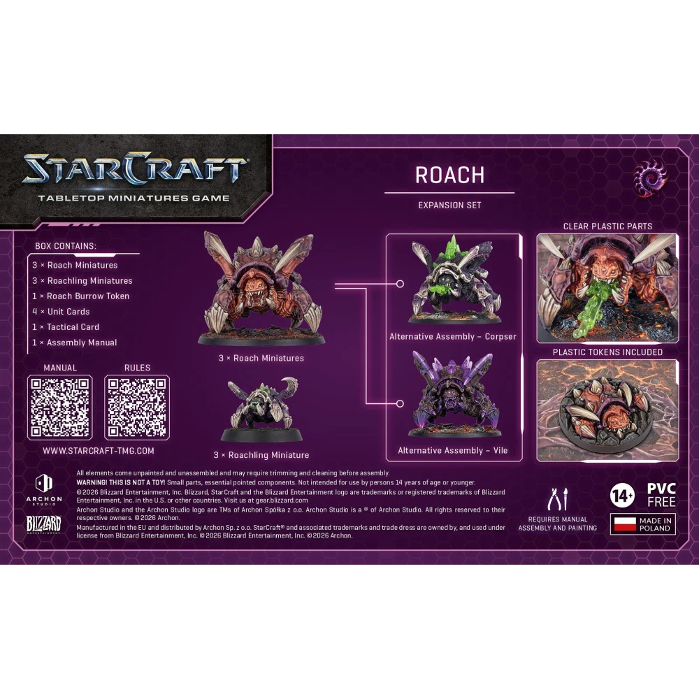 Starcraft - Roach: Zerg Expansion Set