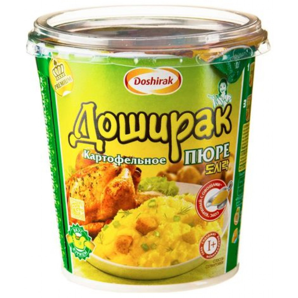Пюре картофельное Доширак со вкусом курицы 40 гр