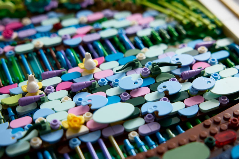 Конструктор LEGO ART 31220 Claude Monet – Bridge over a Pond of Water Lilies