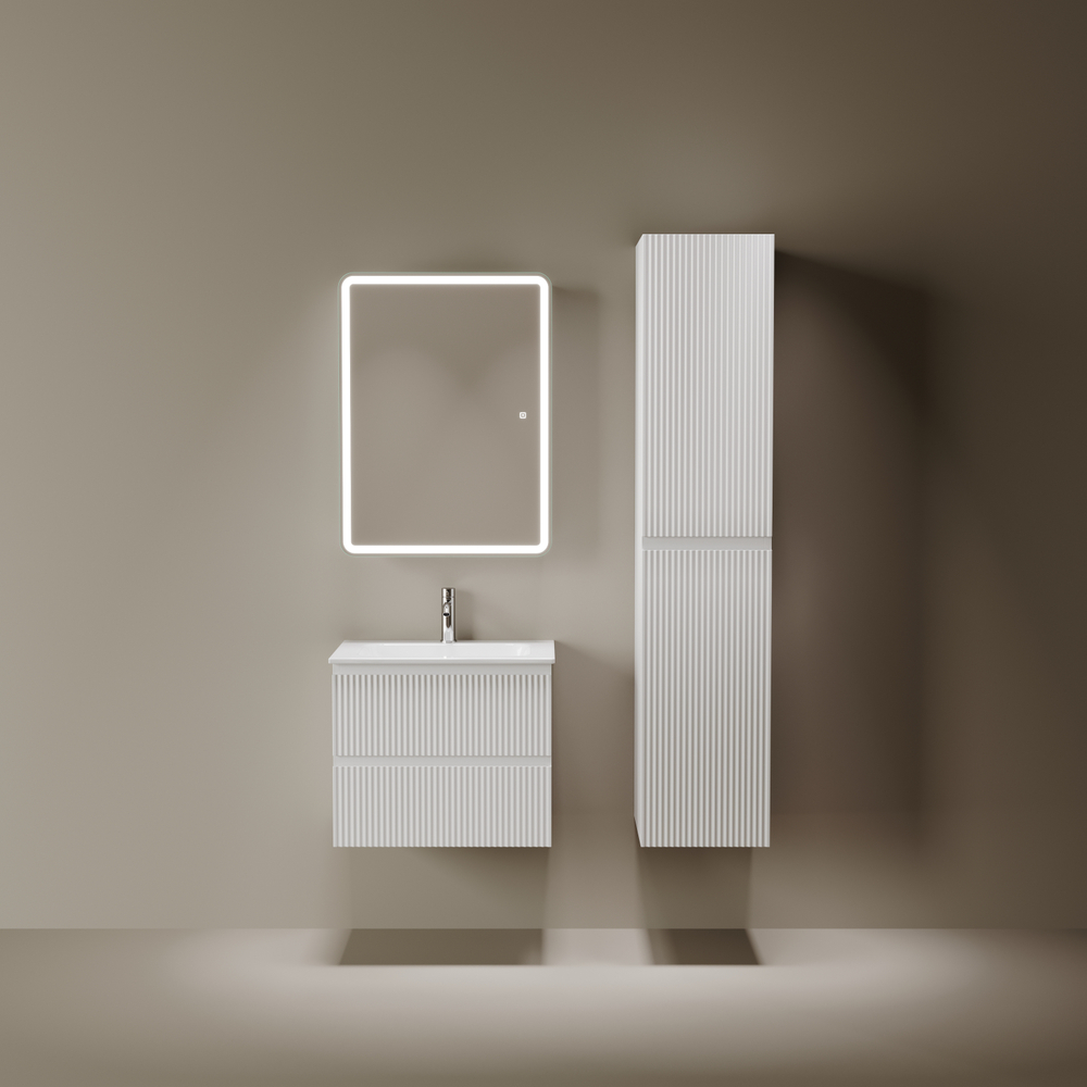 Зеркальный шкаф с LED подсветкой Sancos Diva 600х149х800, DIV600