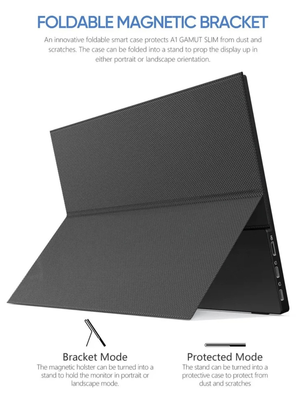 14" Портативный монитор Arzopa A1 Gamut Slim FHD IPS 1920x1080, 60 Гц (Без БП)