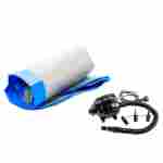 Надувной акробатический мат «Компакт S» для тренировок 1×0,6×0,1 м