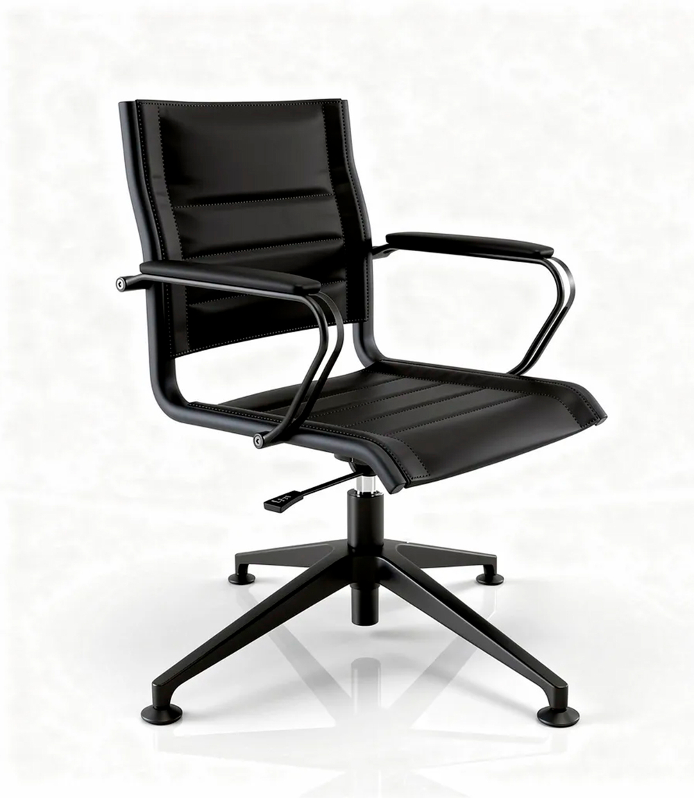 Skyline кресло на четырехлучье (серия на металлокаркасе)