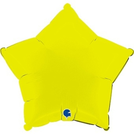Г 18'' Звезда Лайм Сатин 40 см.