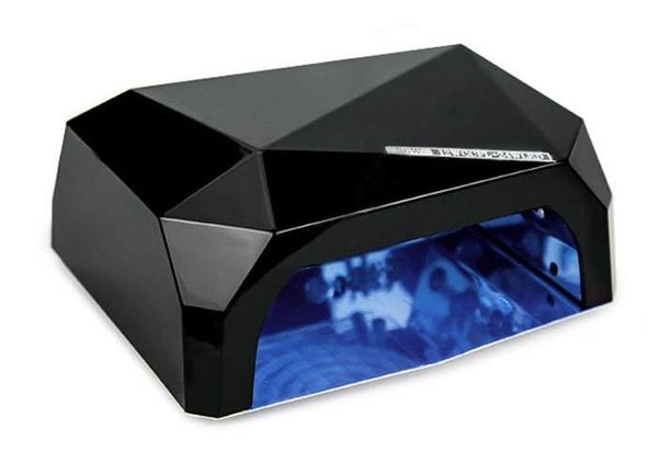 Soline Лампа гибридная для сушки гель-лака CCFL (UV/УФ) + LED, черная , 36W