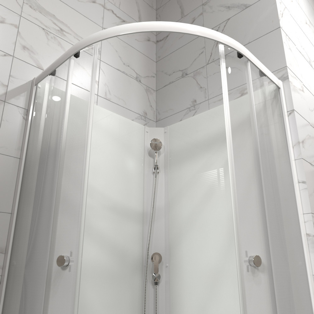 Душевая Кабина Лайт 90*90 А без крыши