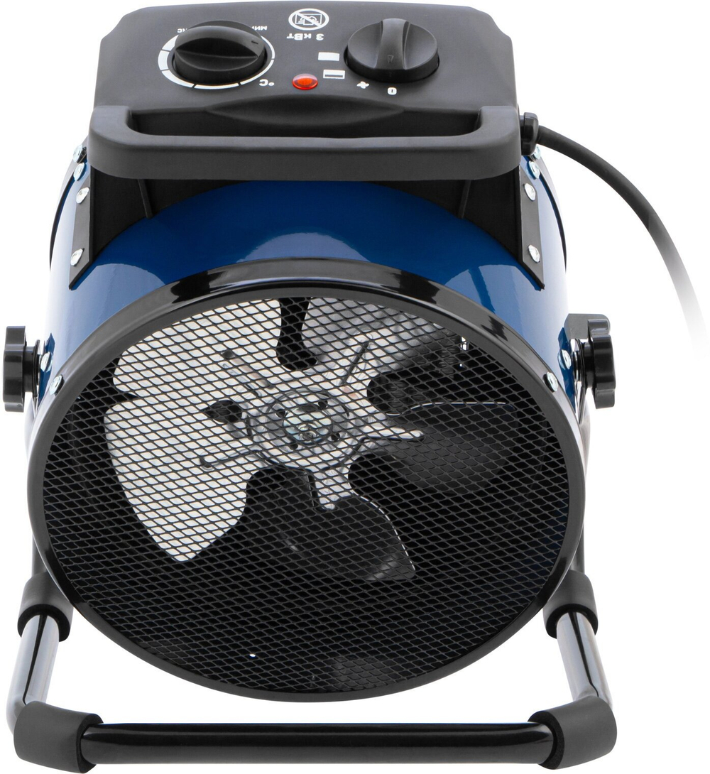 СИБРТЕХ Тепловая пушка, керамический нагреватель K3, 3 режима, 230В, 1500/3000 Вт// 96404